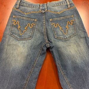 Isabel Studded Baby Bootcut Jeans sz 4 EUC